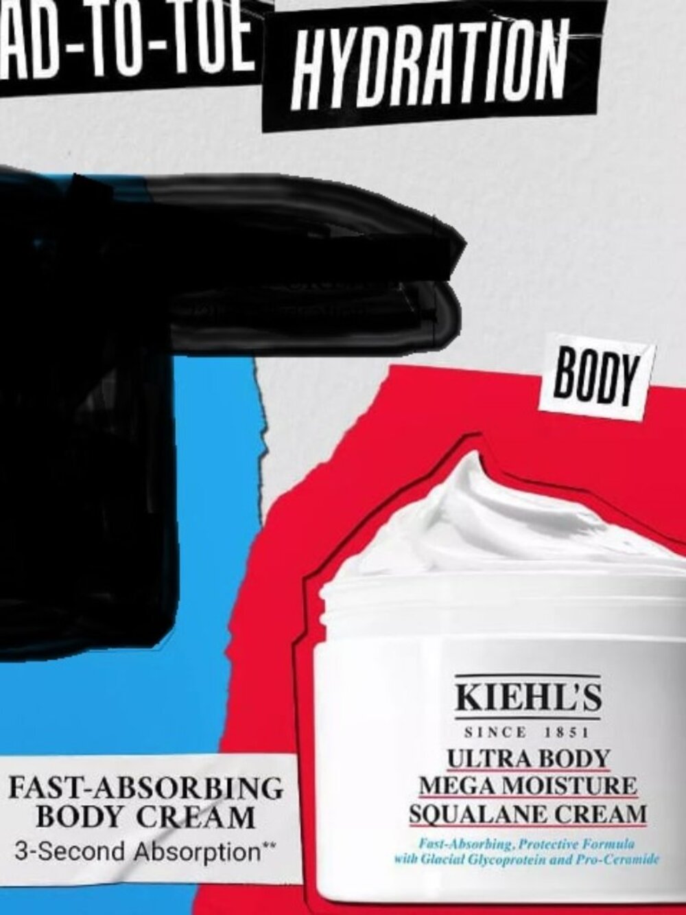 New Sealed Kiehl's Ultra Body Mega Moisture Squalane Cream 8.4oz Full Size - Picture 13 of 14